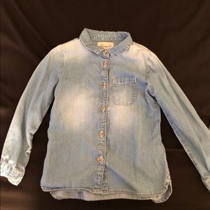 Girls denim shirt